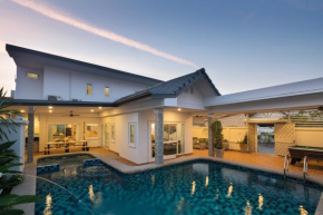 Sabai Pool Villa 12-15 Persons 6BR, Sauna, Pool table, Karaoke, BBQ